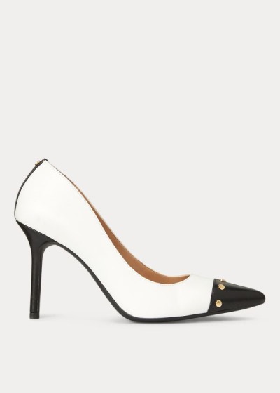 Women's Ralph Lauren Lindella Leather Pumps | 729463LRG